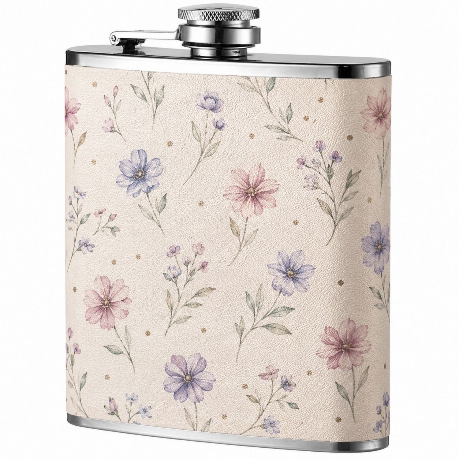 Petaca con Impresión Floral 236ml-Urbanvirel