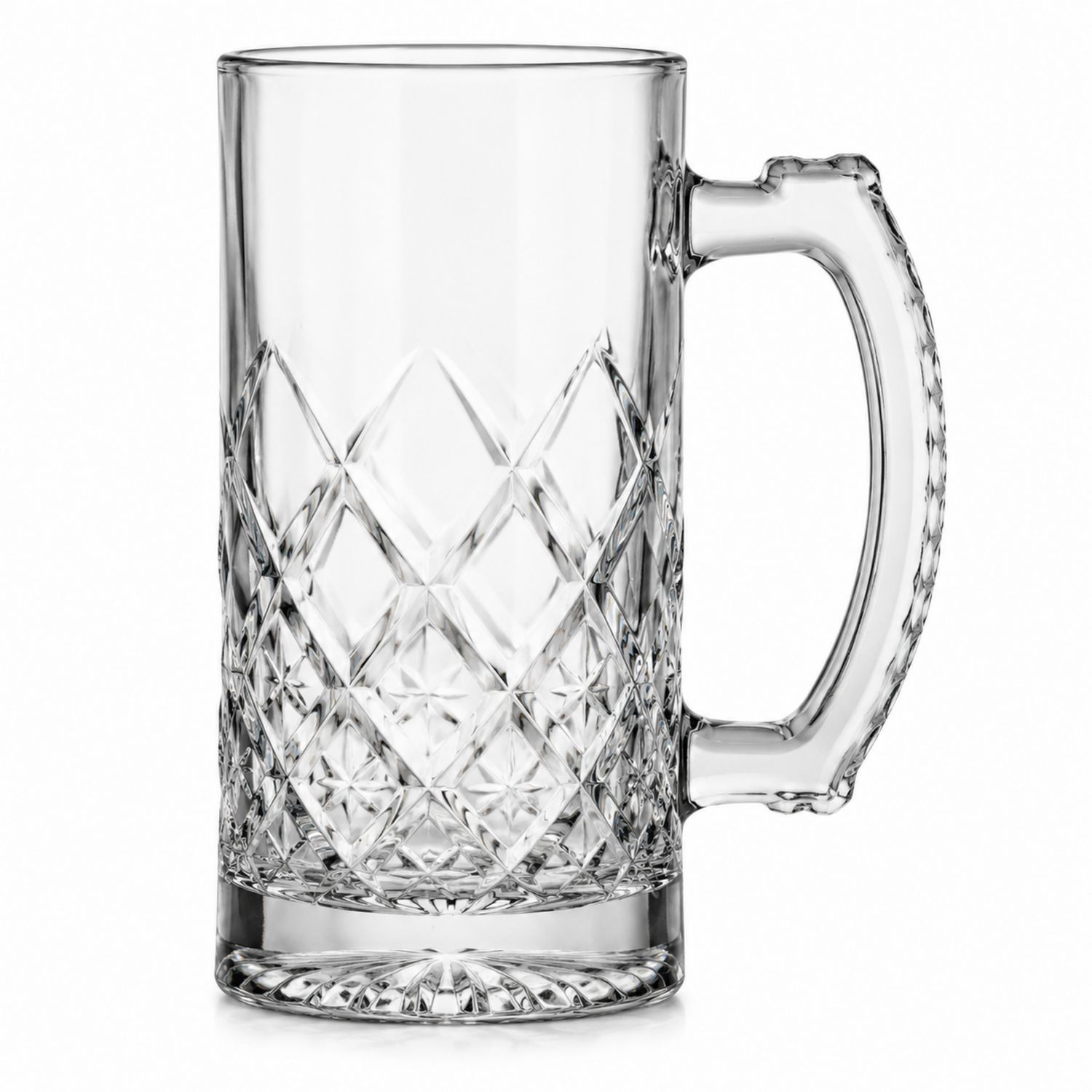 Jarra de Cristal Tallada Transparente 500ml-Urbanvirel