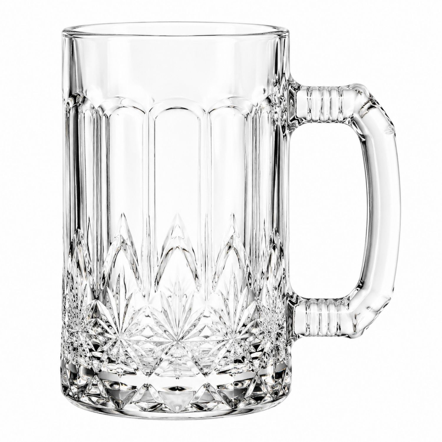 Jarra de Vidrio Transparente Decorativa con Asa, 500ml-Urbanvirel