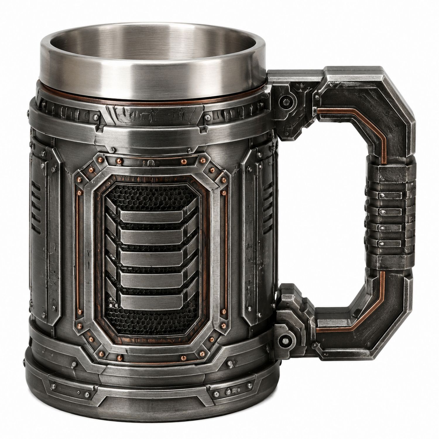 Jarra estilo industrial 500ml metálica-Urbanvirel