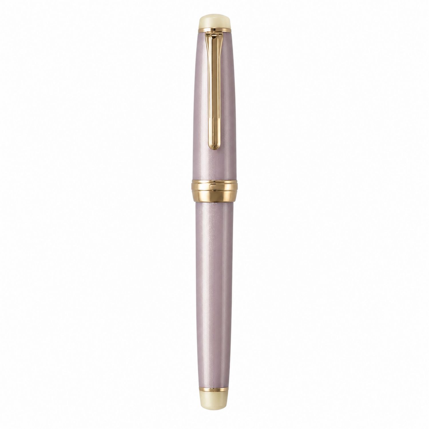 Pluma Estilográfica Rosa Dorada con Punta Fina