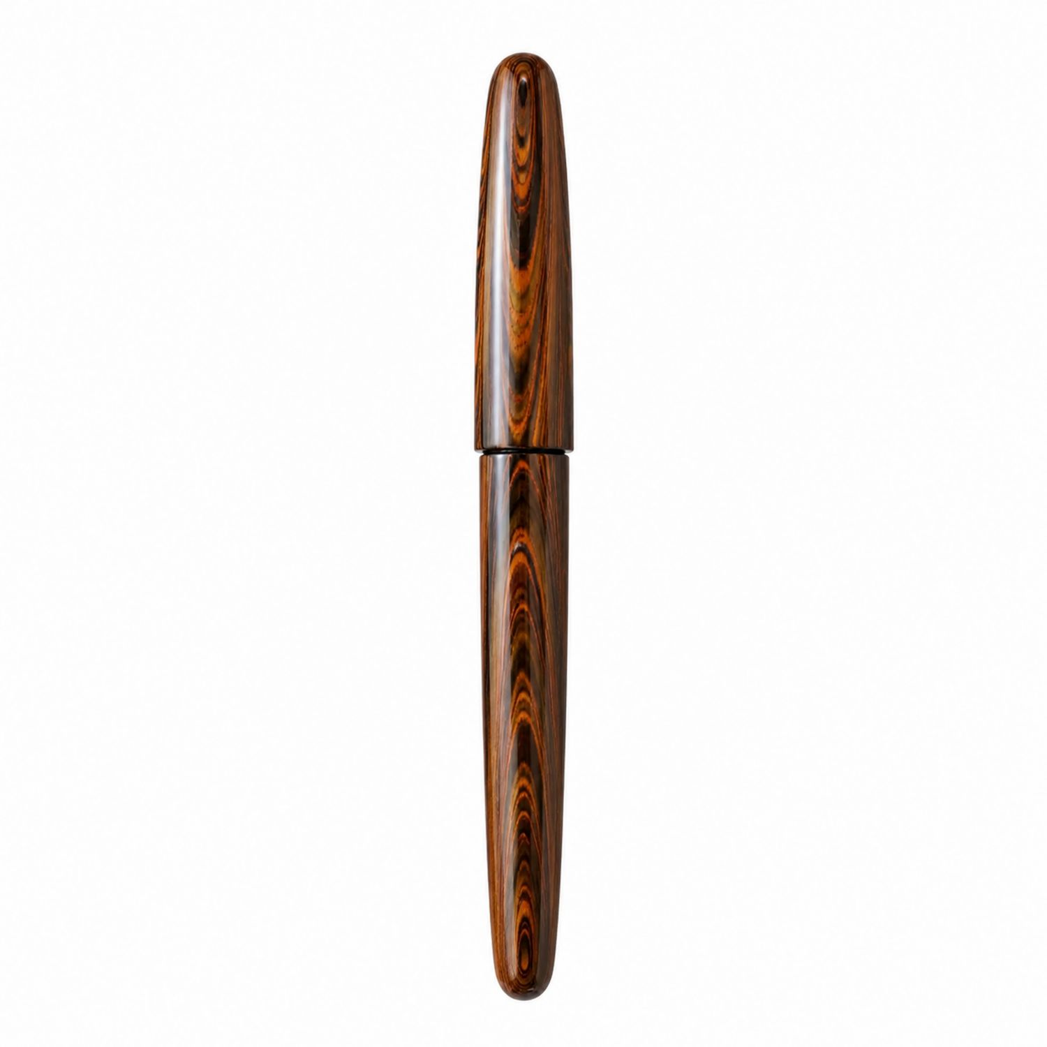 Pluma Estilográfica con Acabado en Madera Marrón