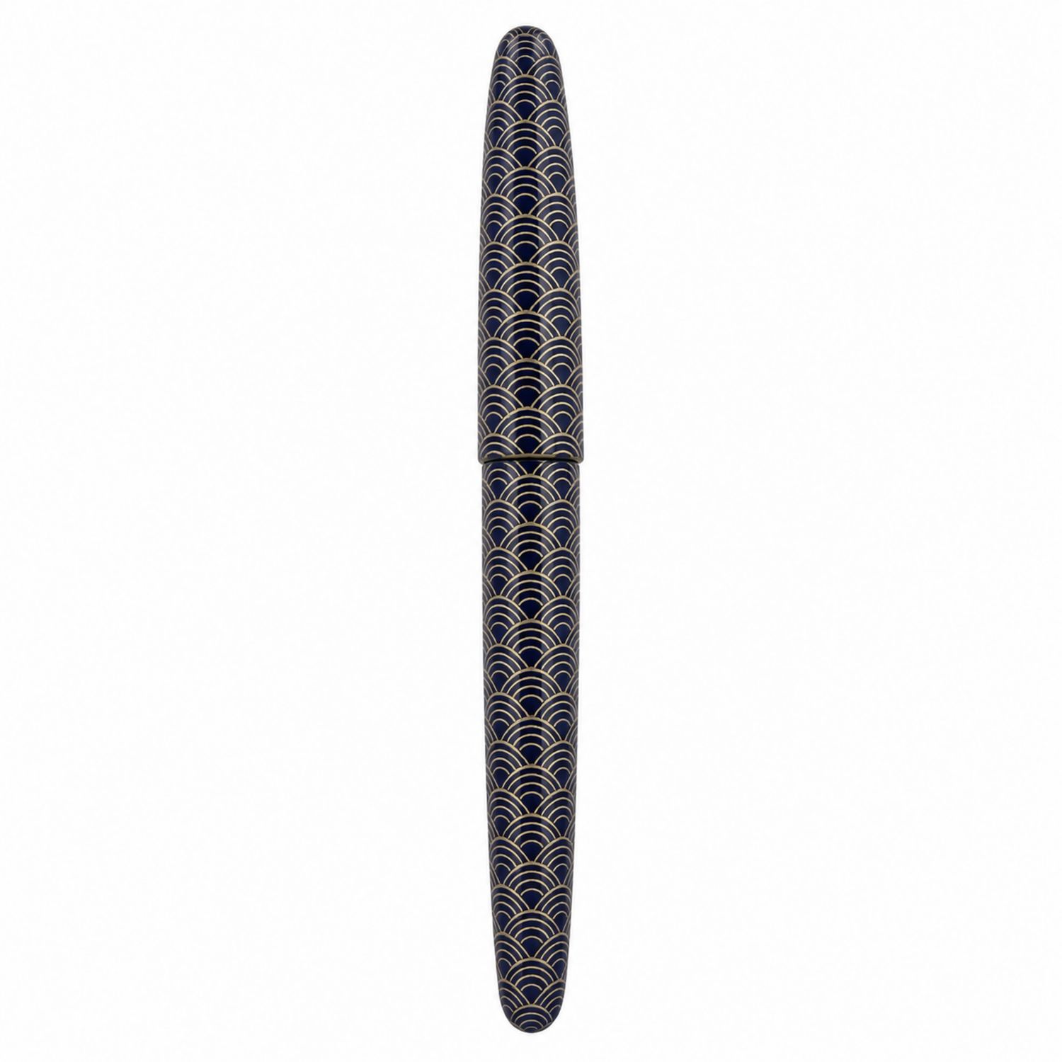 Pluma Estilográfica con Diseño de Ondas Marino