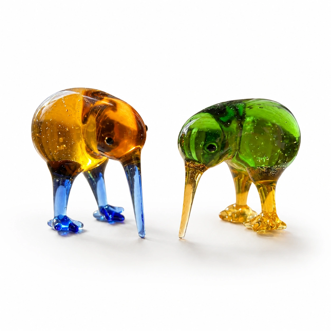 Kiwi Glasfigur Duo Modern-NordoriaHome