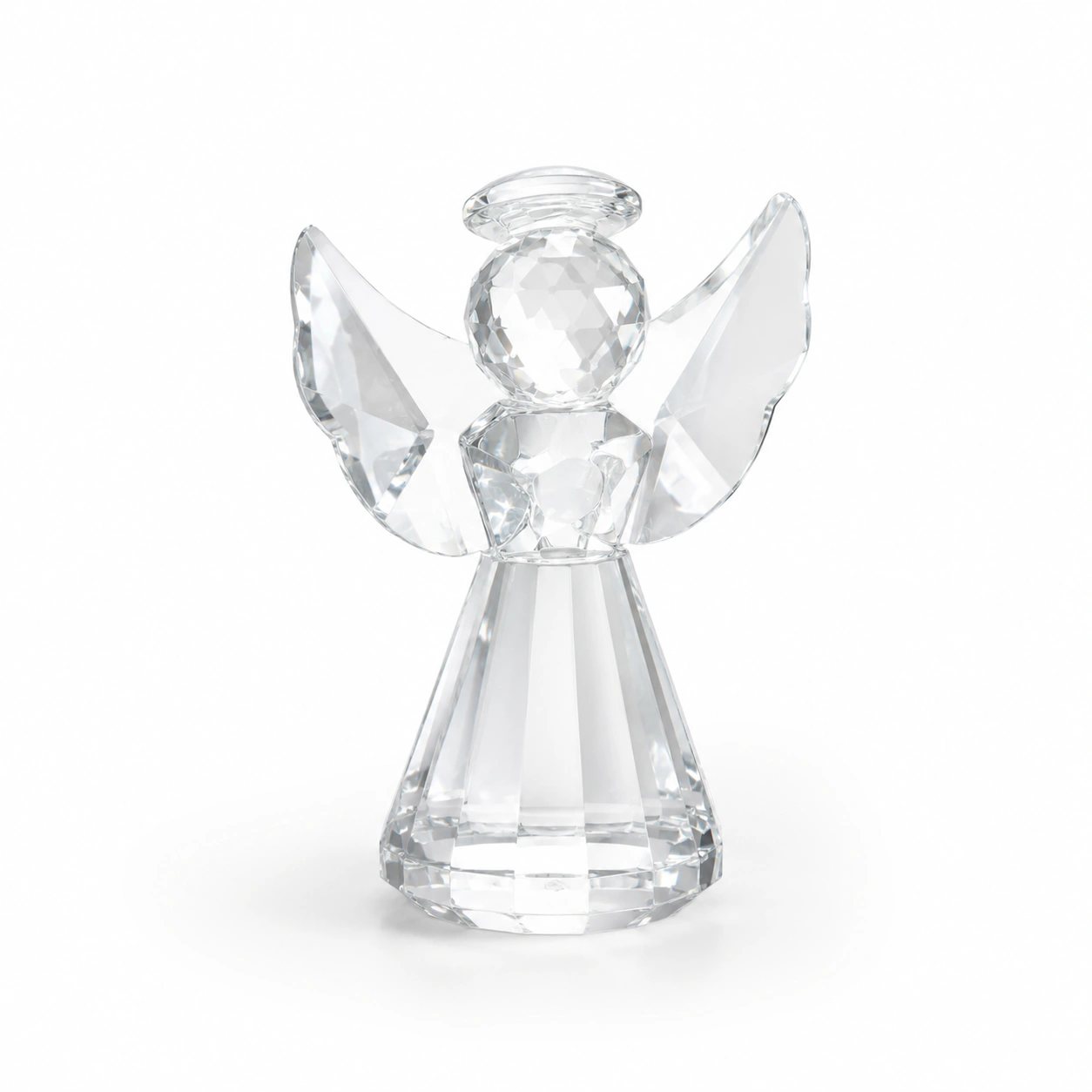 Kristall Engel Figur Modern-NordoriaHome