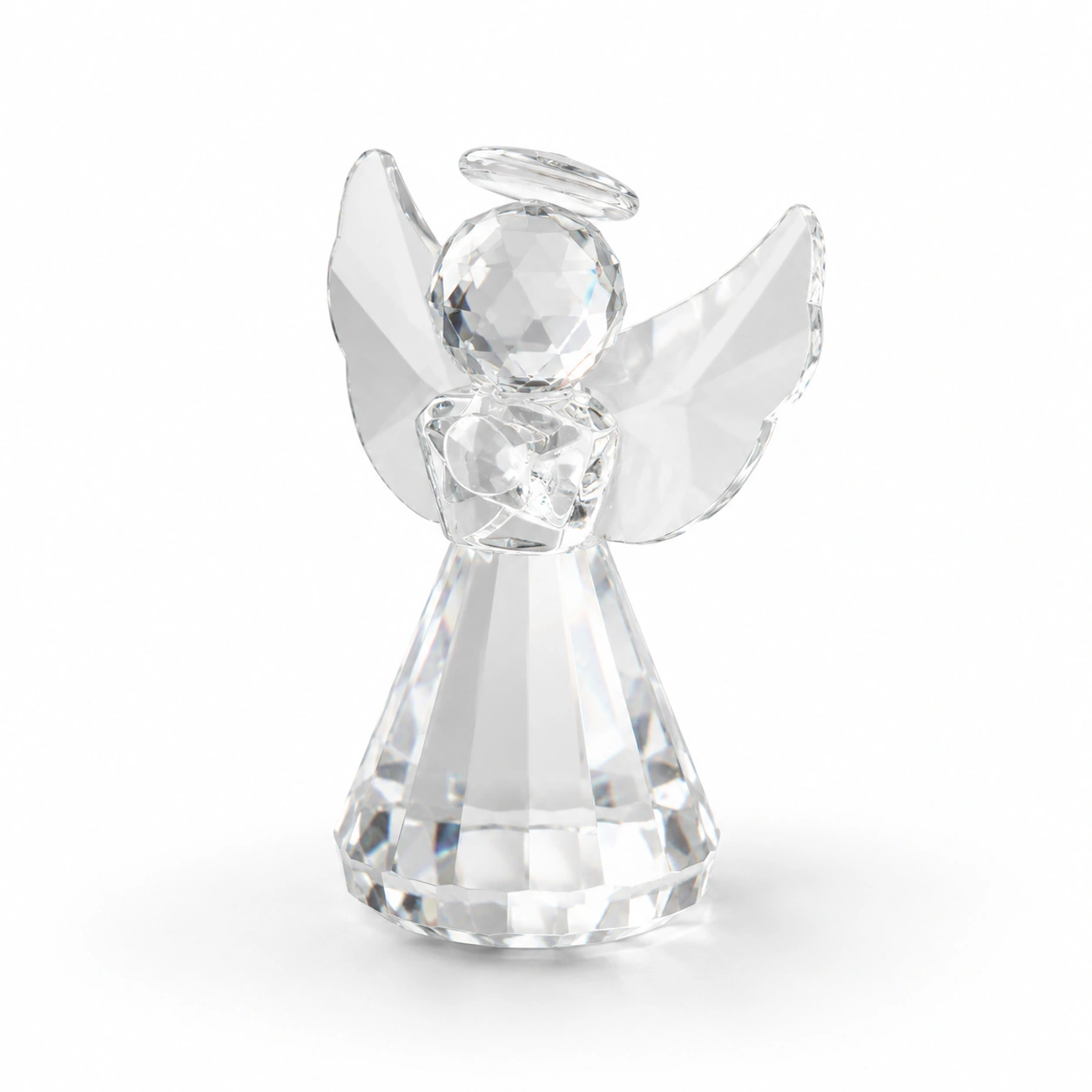 Kristall Engel Figur Elegant-NordoriaHome