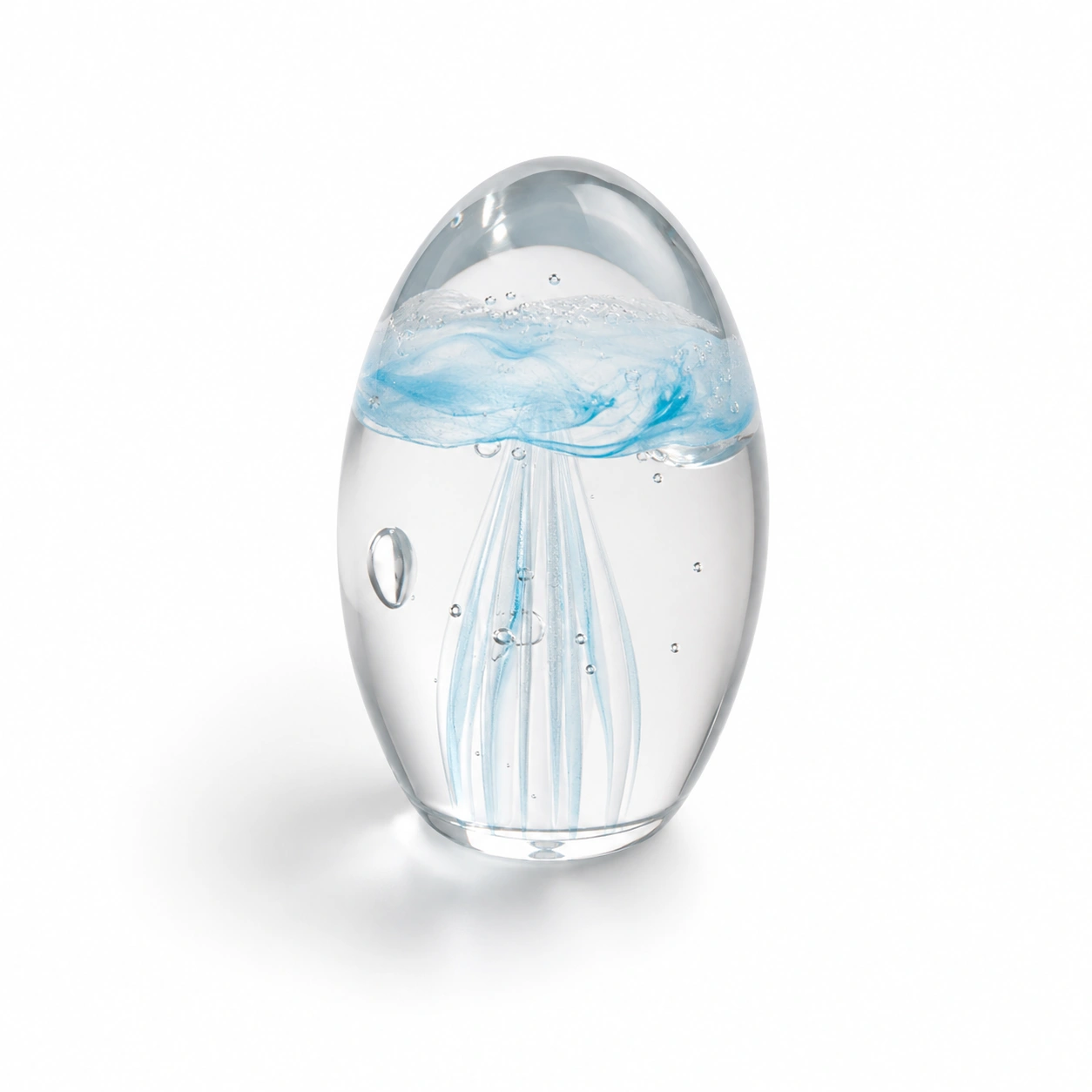 Glas Skulptur Qualle Modern-NordoriaHome