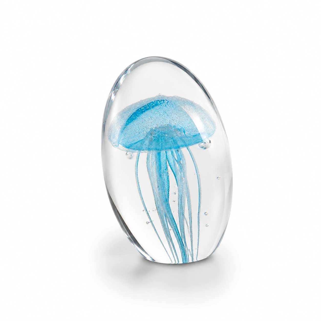 Glas Skulptur Qualle Premium-NordoriaHome