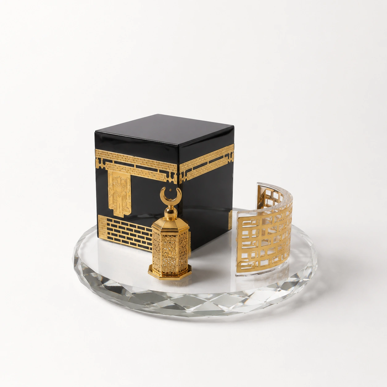 Kaaba Wohnaccessoire Set mit Laterne-NordoriaHome
