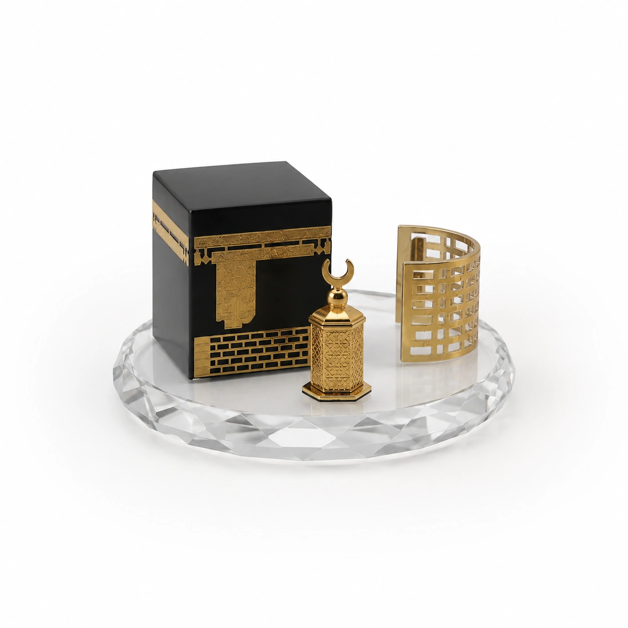 Kaaba Deko Set auf Kristallsockel-NordoriaHome