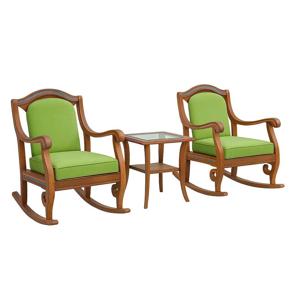 Möbelset,Schaukelstuhl-Set-Decorelivo