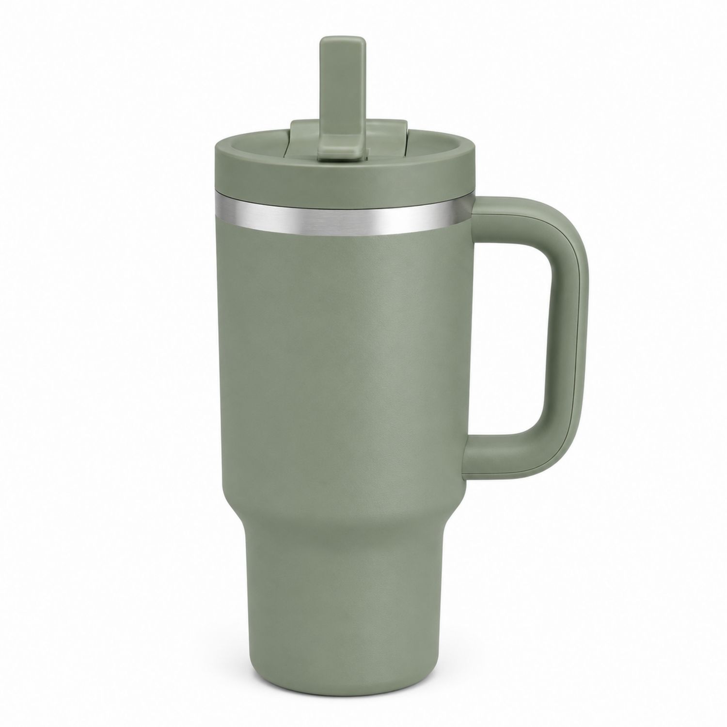 Tazza Termica Verde Salvia con Manico 500ml