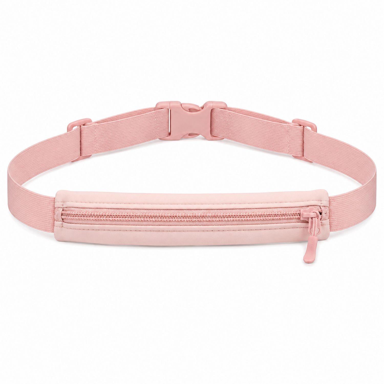 Cinturón Deportivo Rosa Ajustable con Bolsillo