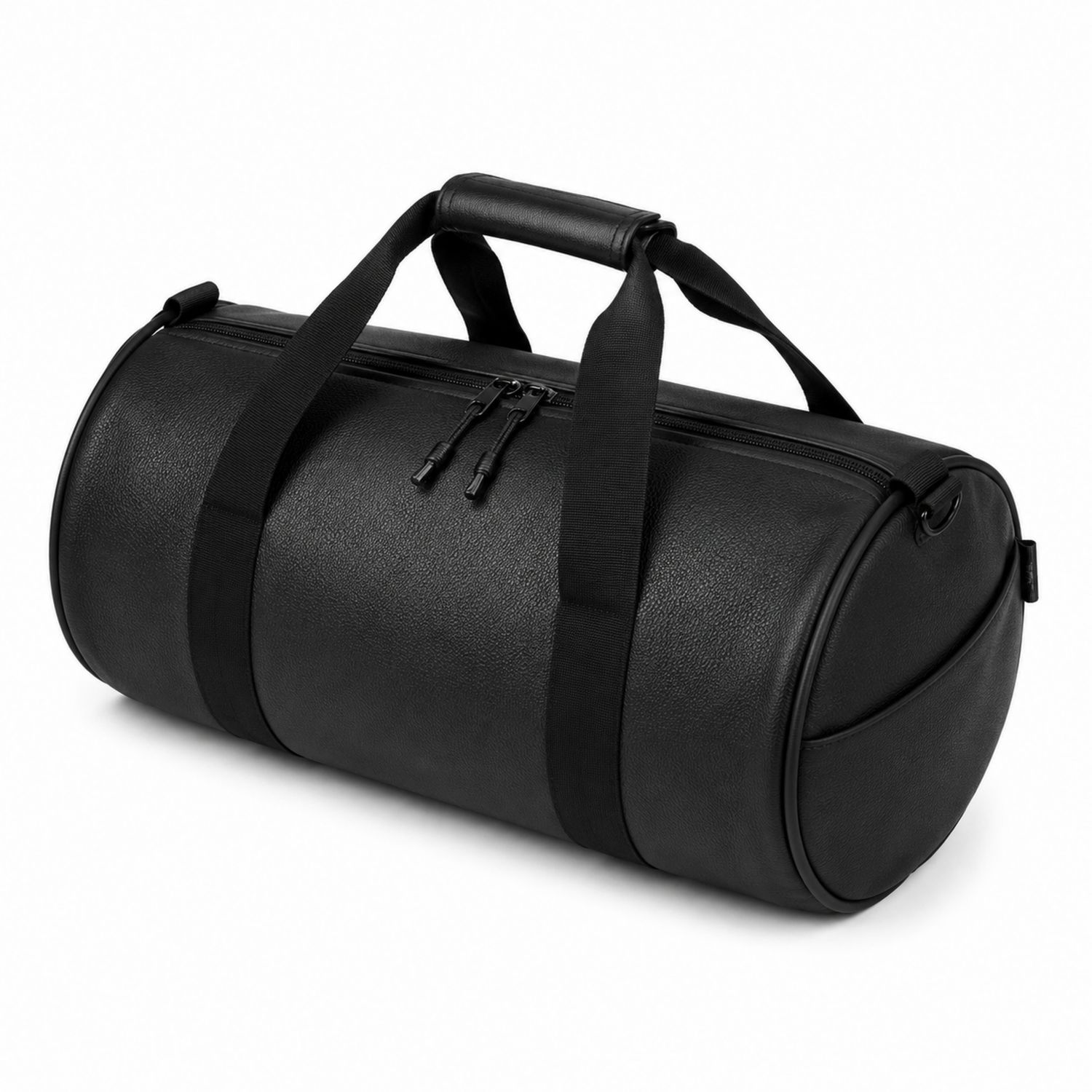 Bolsa Deportiva Cilíndrica Negra 30L