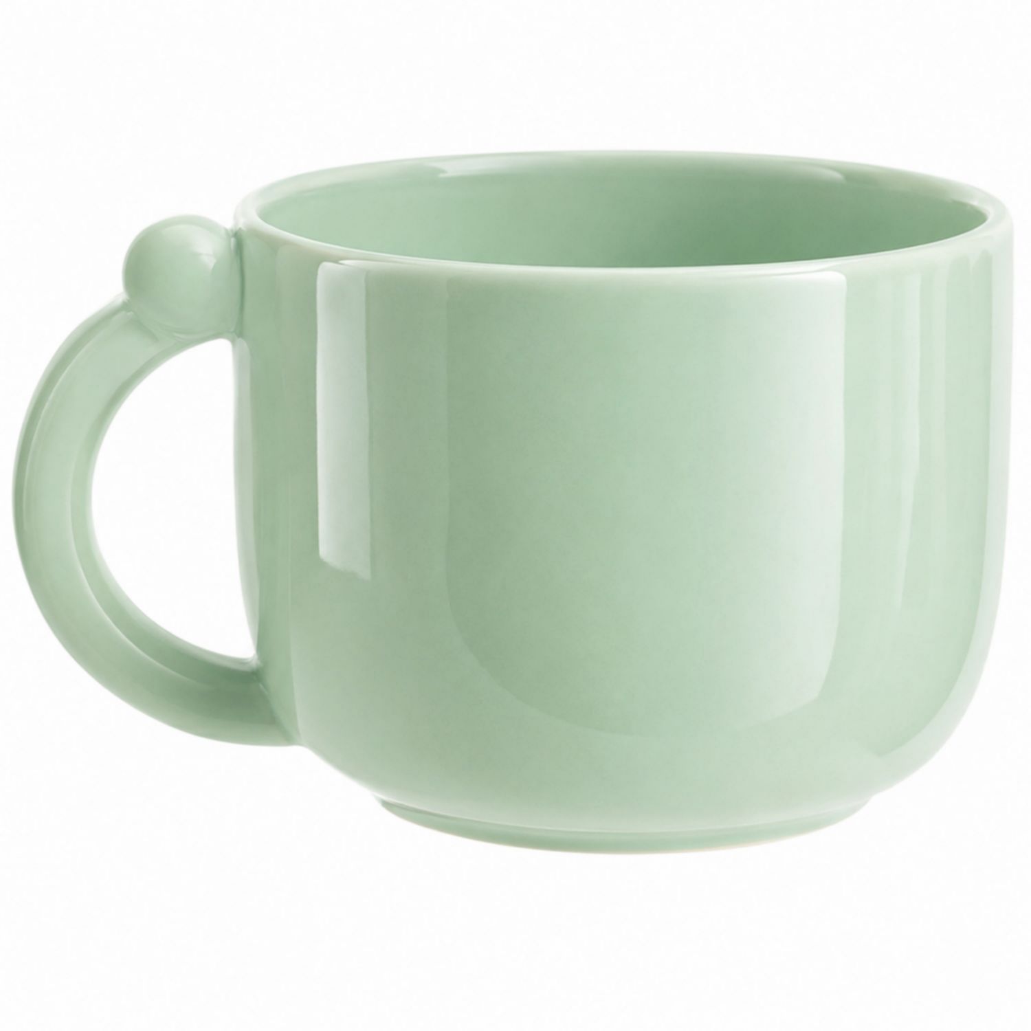 Tazza in Ceramica Verde Menta 350ml