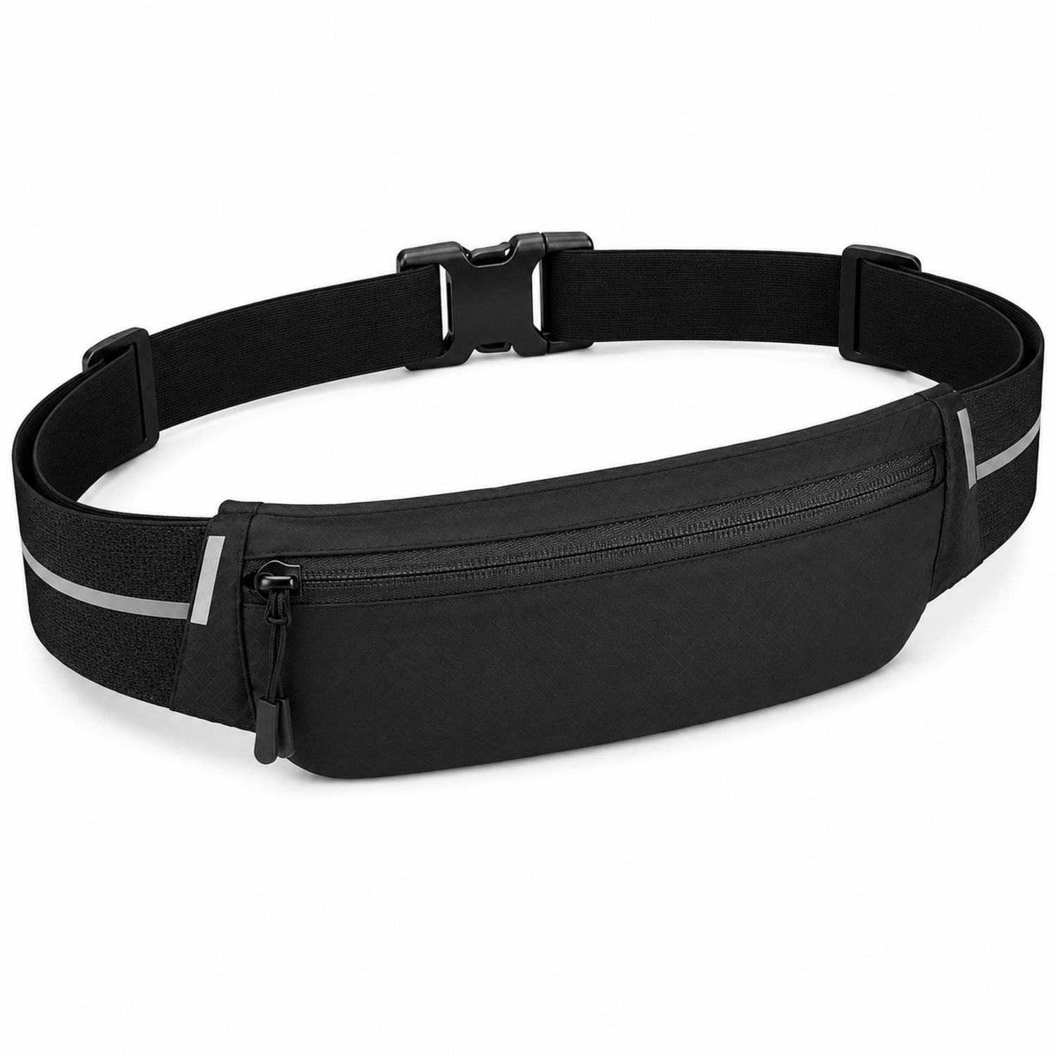 Marsupio Sportivo Impermeabile con Cintura Regolabile Nero