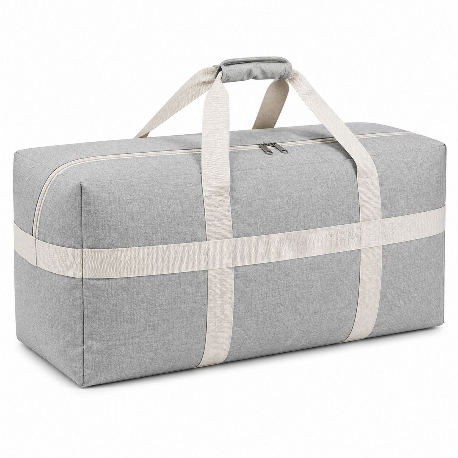 Borsa da Viaggio Morbida Grande Grigio Chiaro 85L