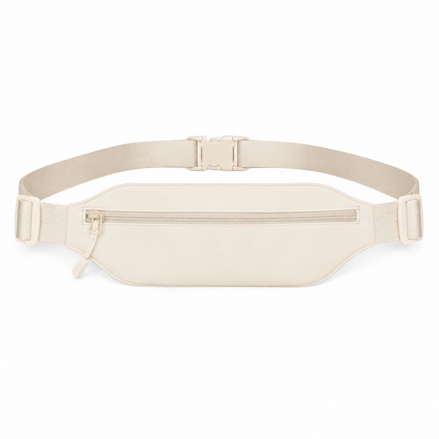 Marsupio Unisex Color Crema con Cintura Regolabile