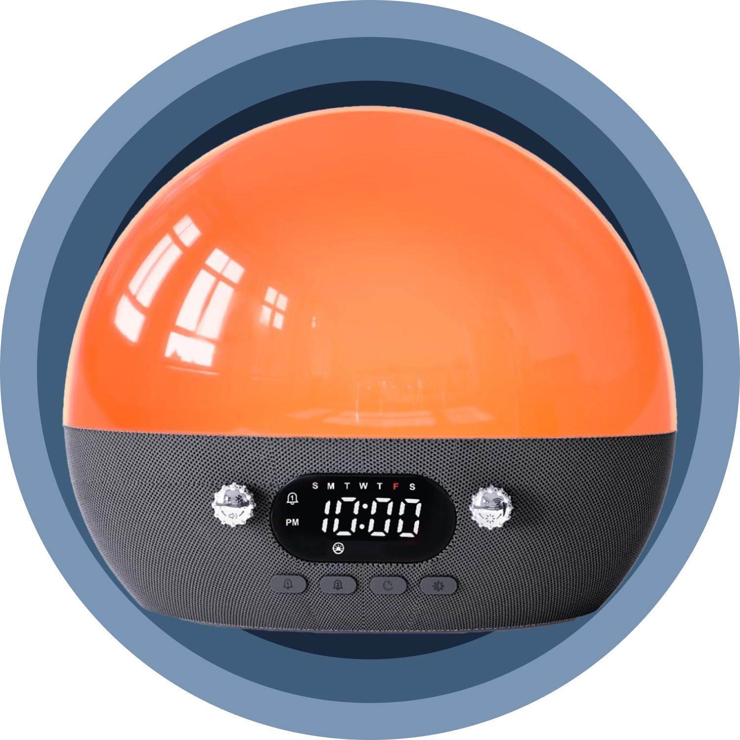 Valaer sunrise-väckarklocka