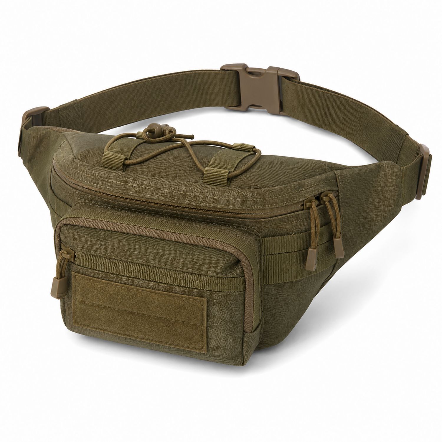 Unisex Taktische Bauchtasche Grün 3L-Arvorik
