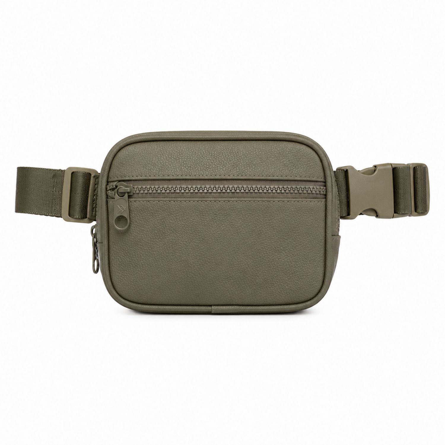 Unisex Gürteltasche Oliv mit Reißverschluss und Verstellbarem Gurt-Arvorik