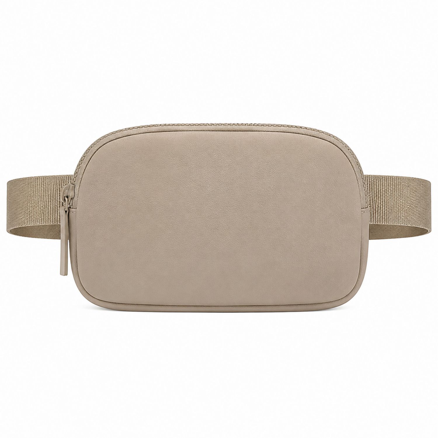 Beige Gürteltasche mit Reißverschluss-Arvorik
