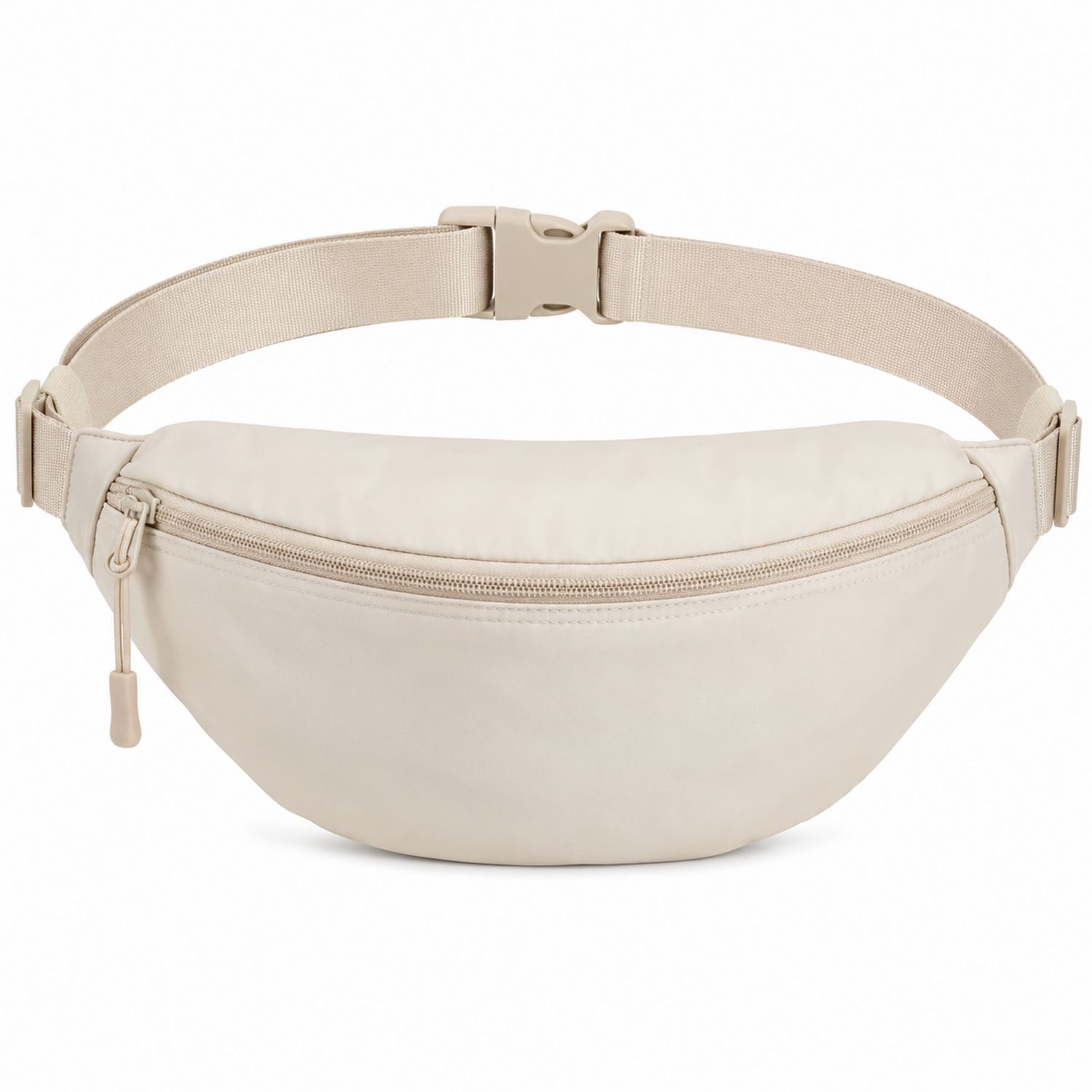 Beige Gürteltasche mit Verstellbarem Gurt und Modernem Design-Arvorik