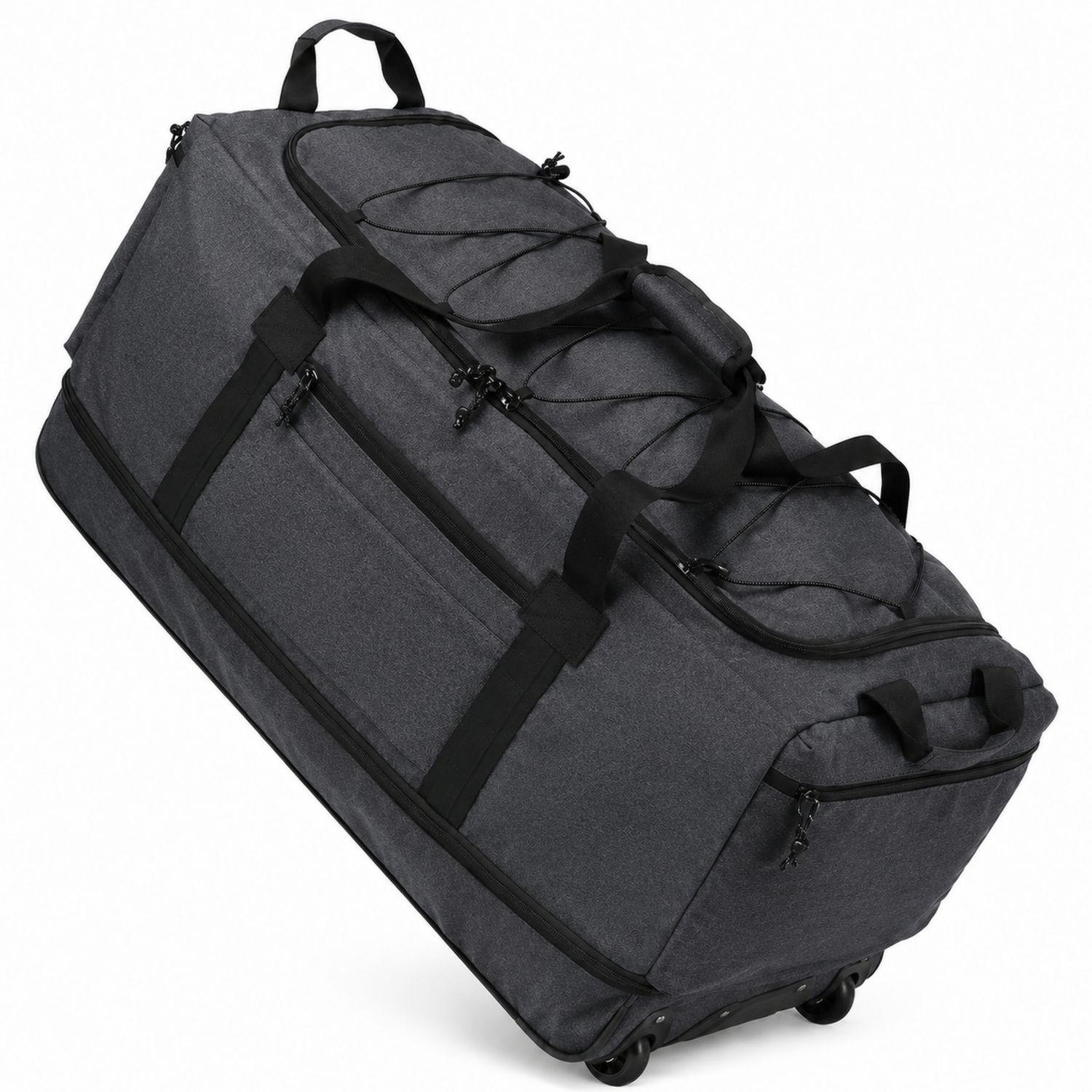 Große Rollreisetasche 120L Dunkelgrau-Arvorik