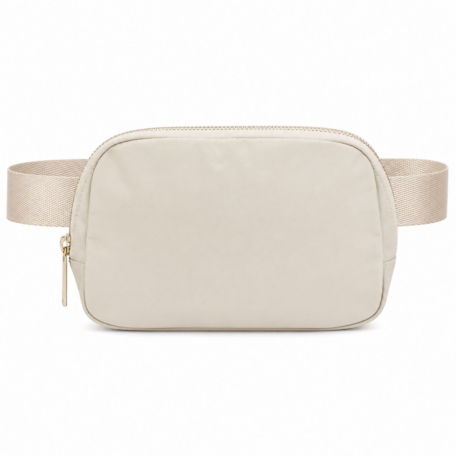 Beige Bauchtasche mit Reißverschluss, Unisex, 20x5x15cm-Arvorik