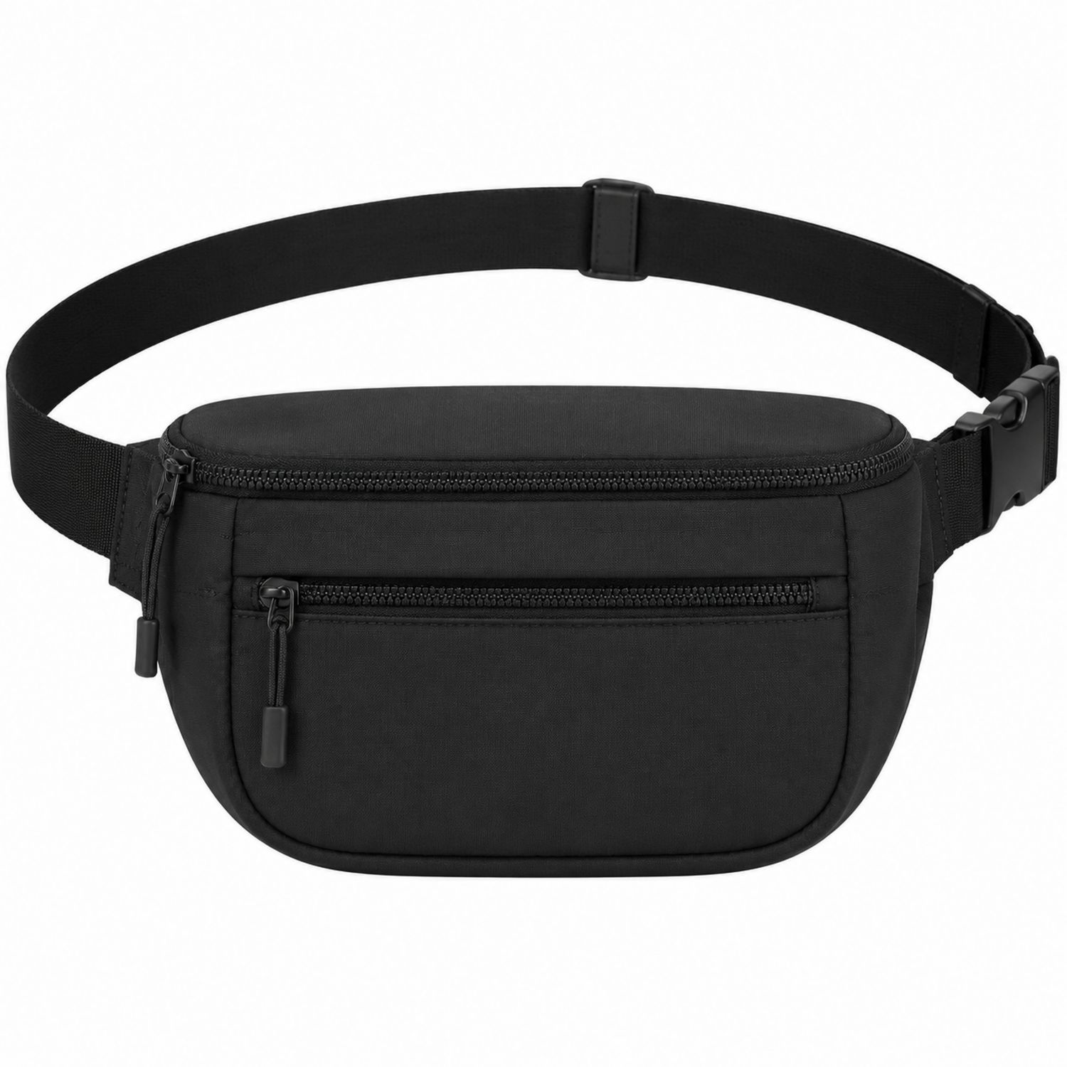 Schwarze Verstellbare Gürteltasche für Reisen und Sport-Arvorik
