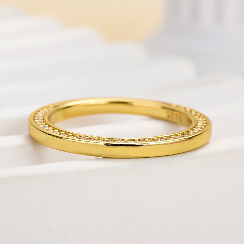 Velirella Unique Wedding Band For Women - Velirellajewelry