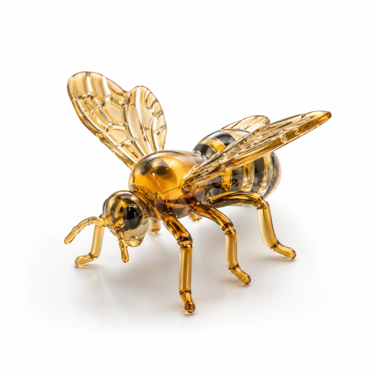 Glasbiene Amber