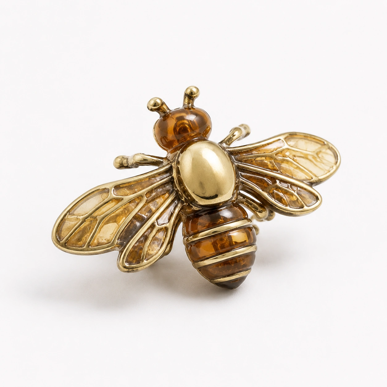 Bienenbrosche Vintage