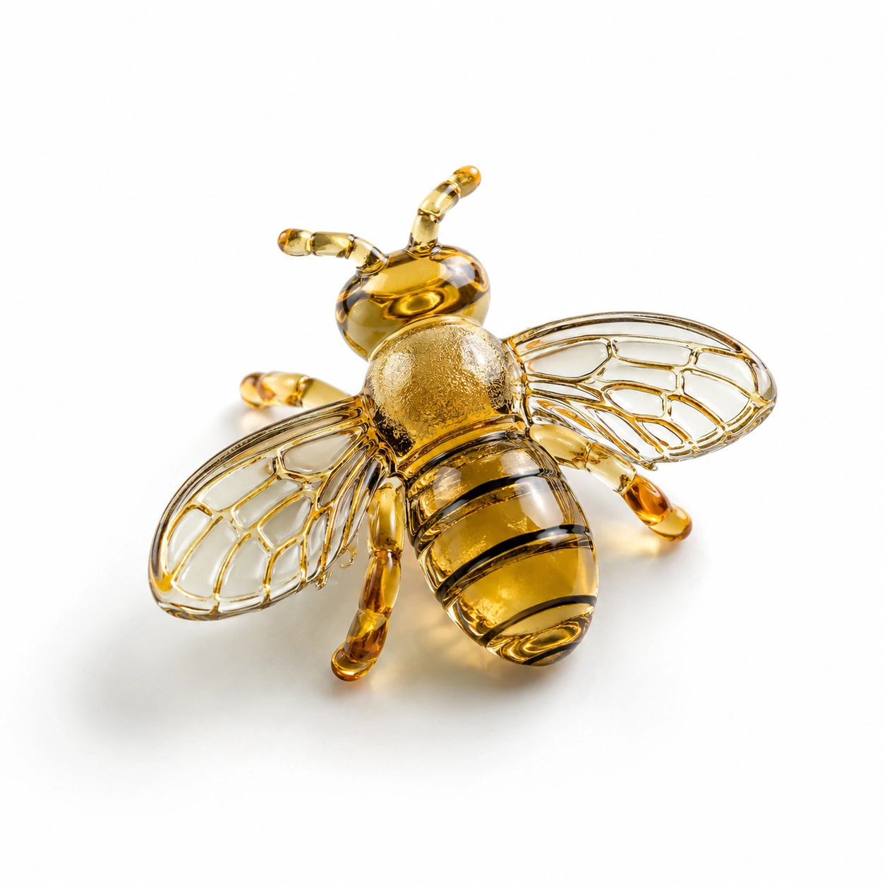 Glasbiene Gold
