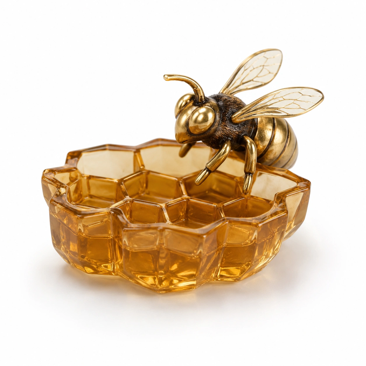Bienen Honigschale Set
