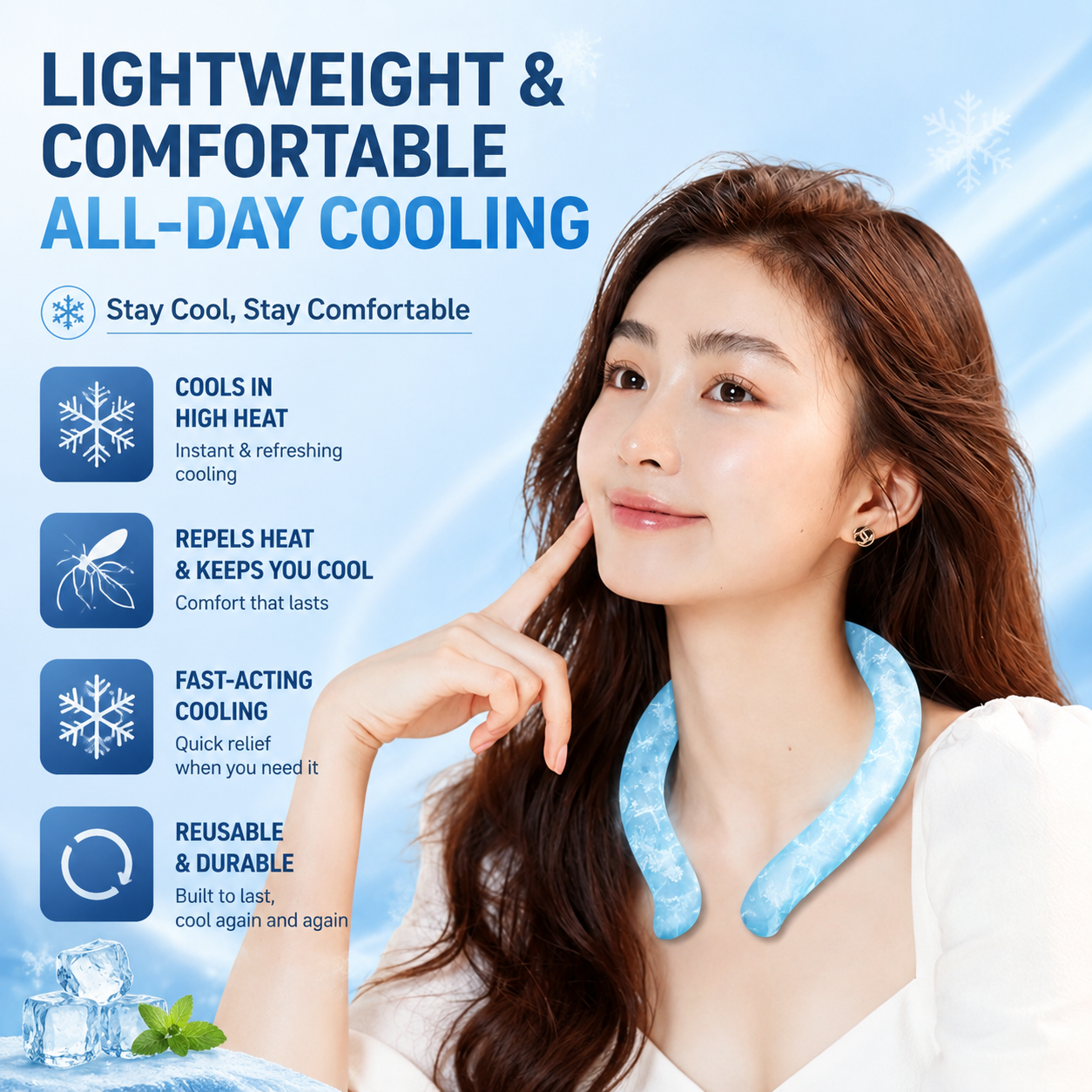 PCM Cooling Neck Ring