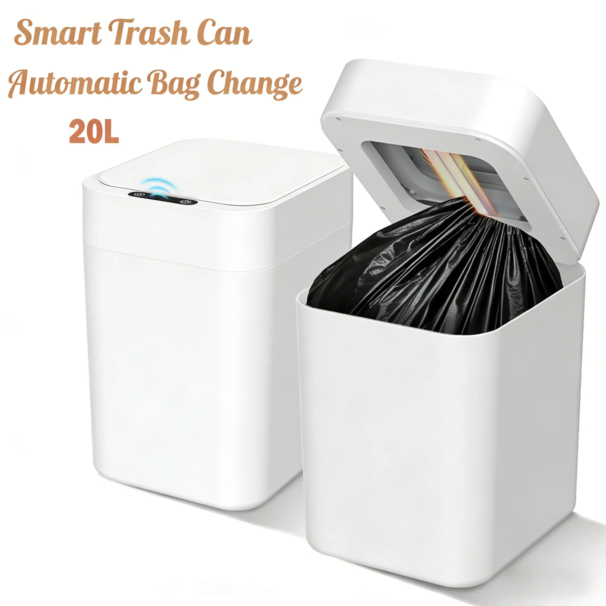 Automatic Self Changing Trash Can