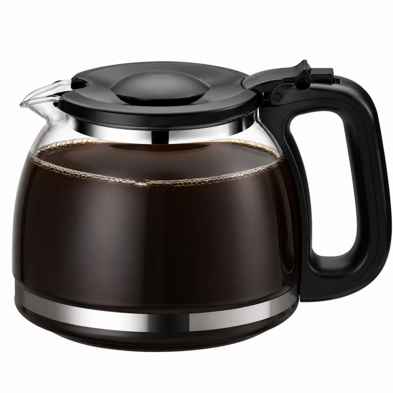 Jarra de Vidrio para Cafetera 1500ml Negra