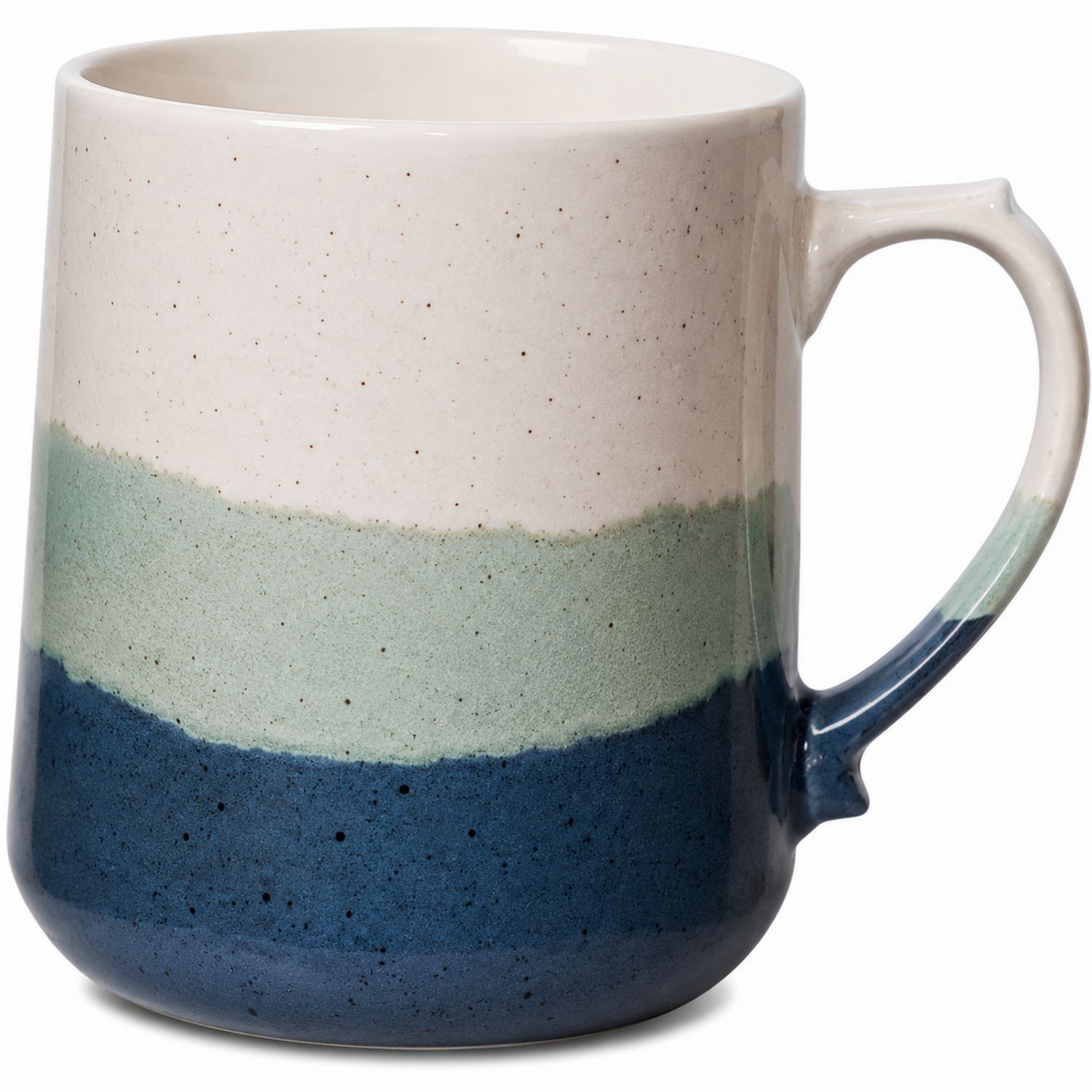 Taza de cerámica degradada multicolor 350ml