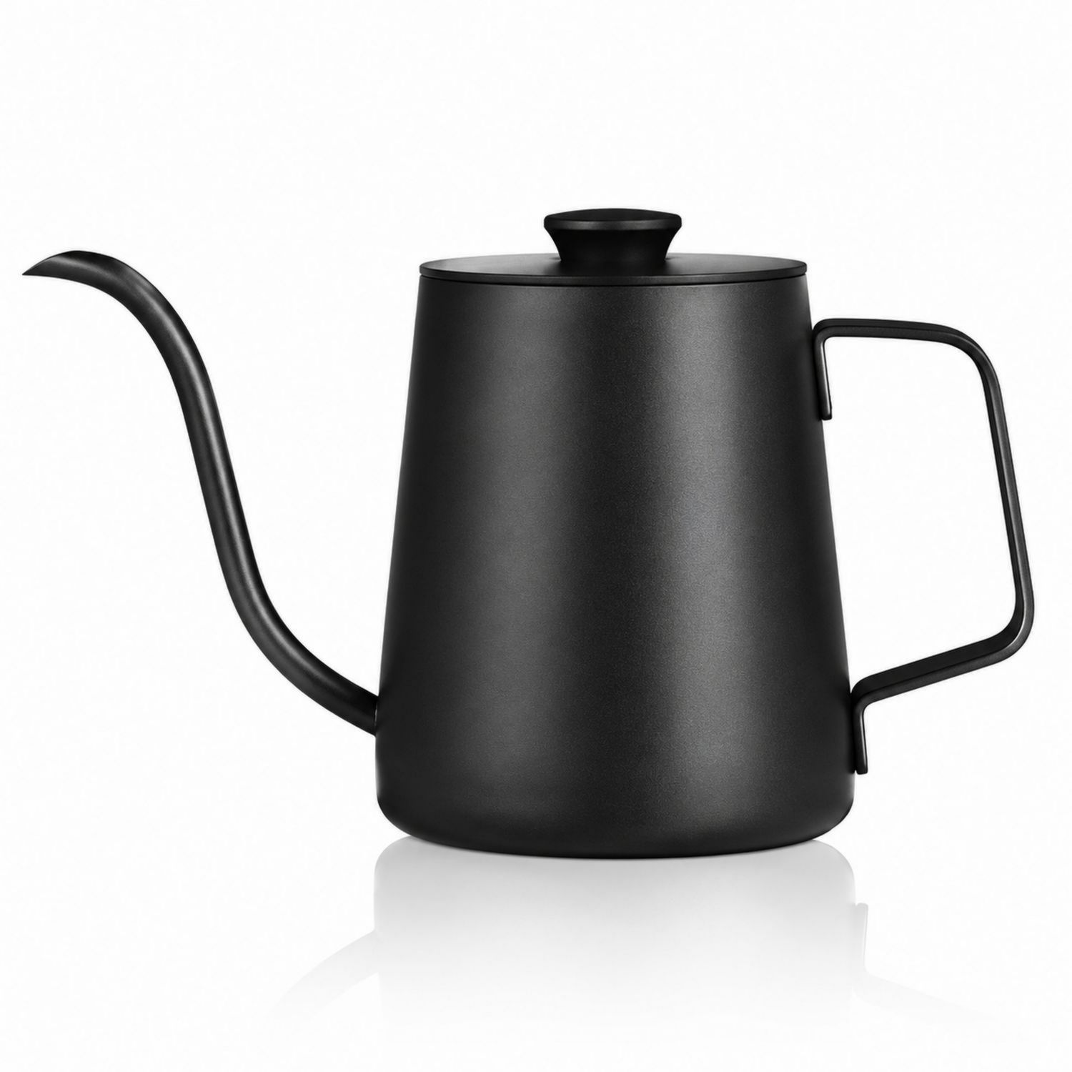 Hervidor de Agua Negro de Cuello de Cisne 1200ml