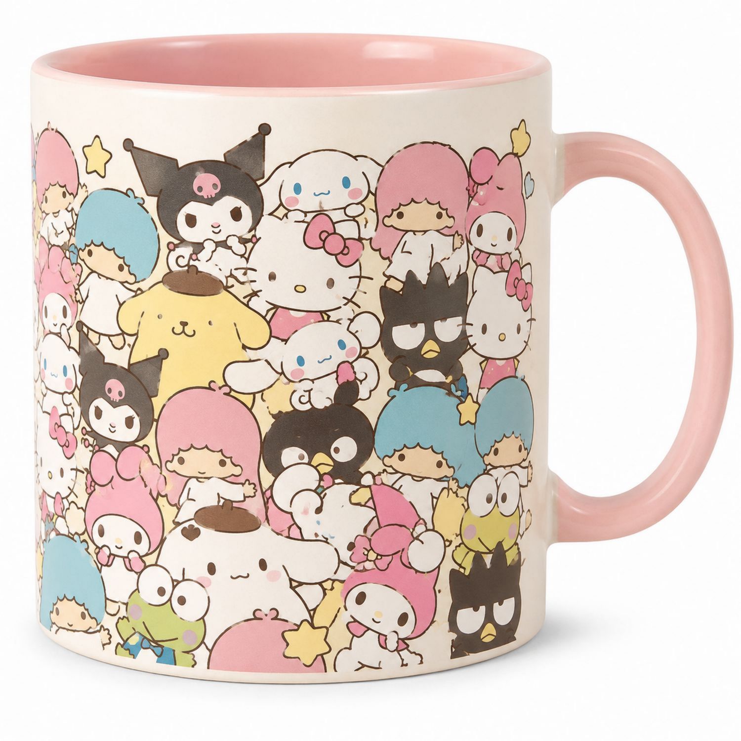 Taza de Cerámica Hello Kitty y Amigos Multicolor 350ml