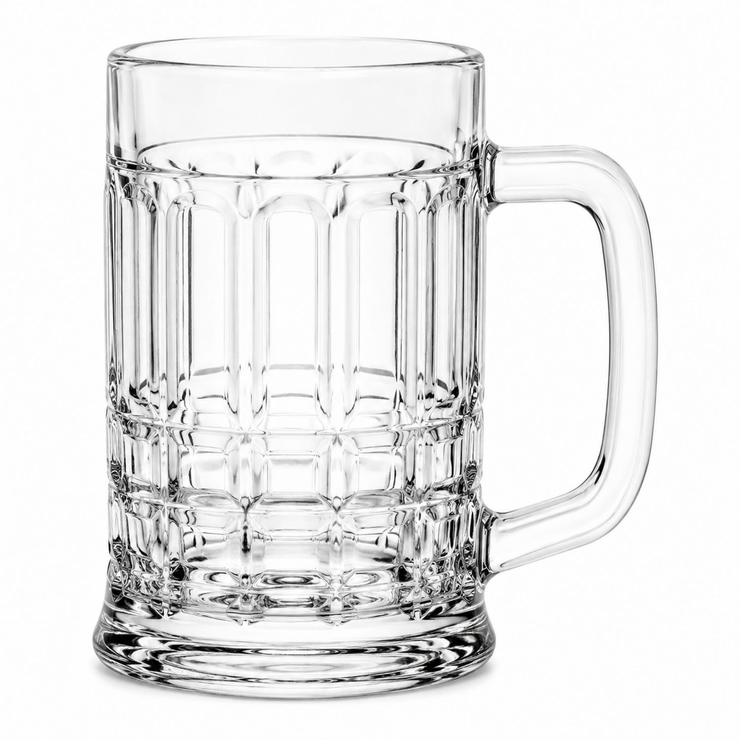 Boccale da Birra in Vetro Trasparente 500ml-Ryenatural