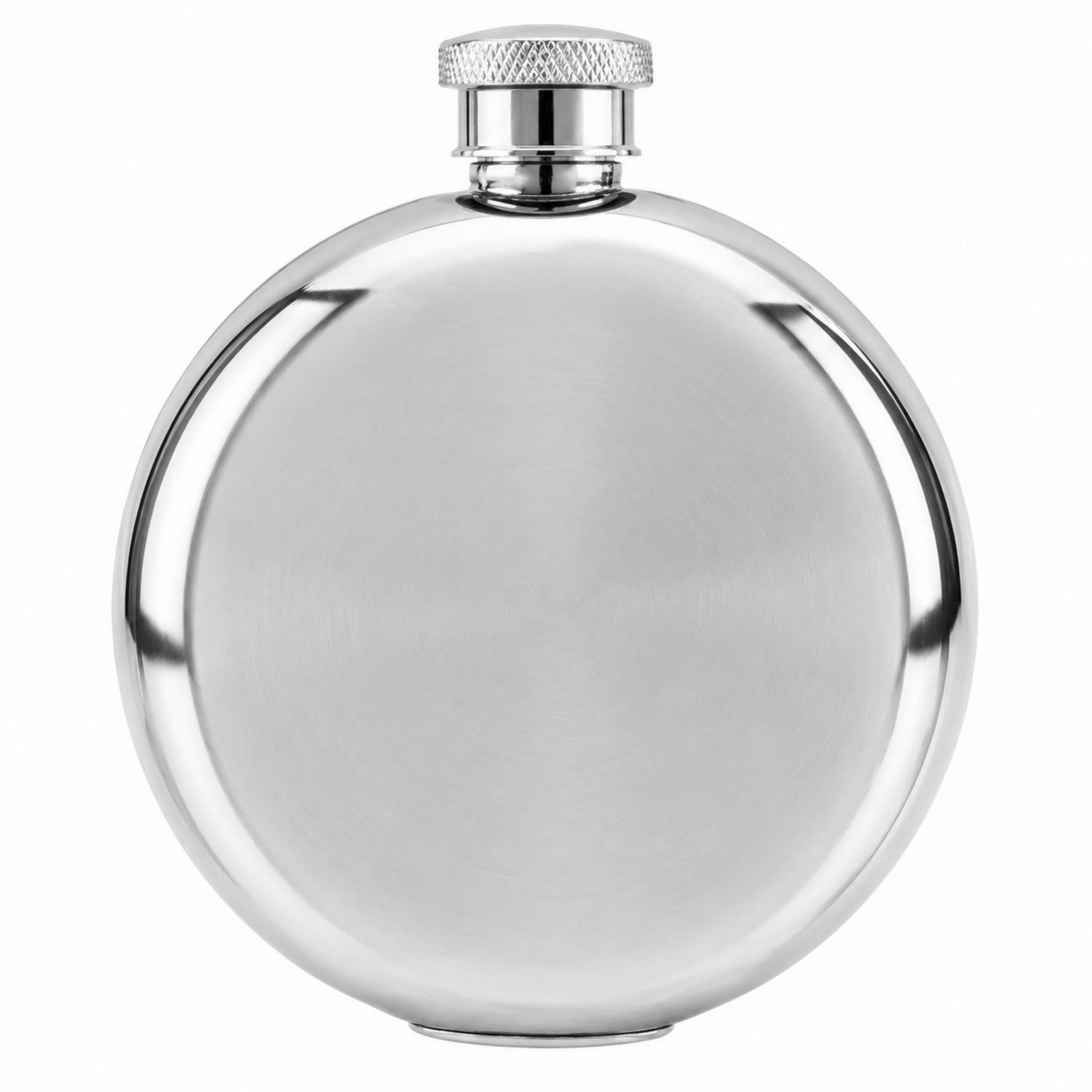 Fiaschetta rotonda 200 ml in acciaio inox-Ryenatural