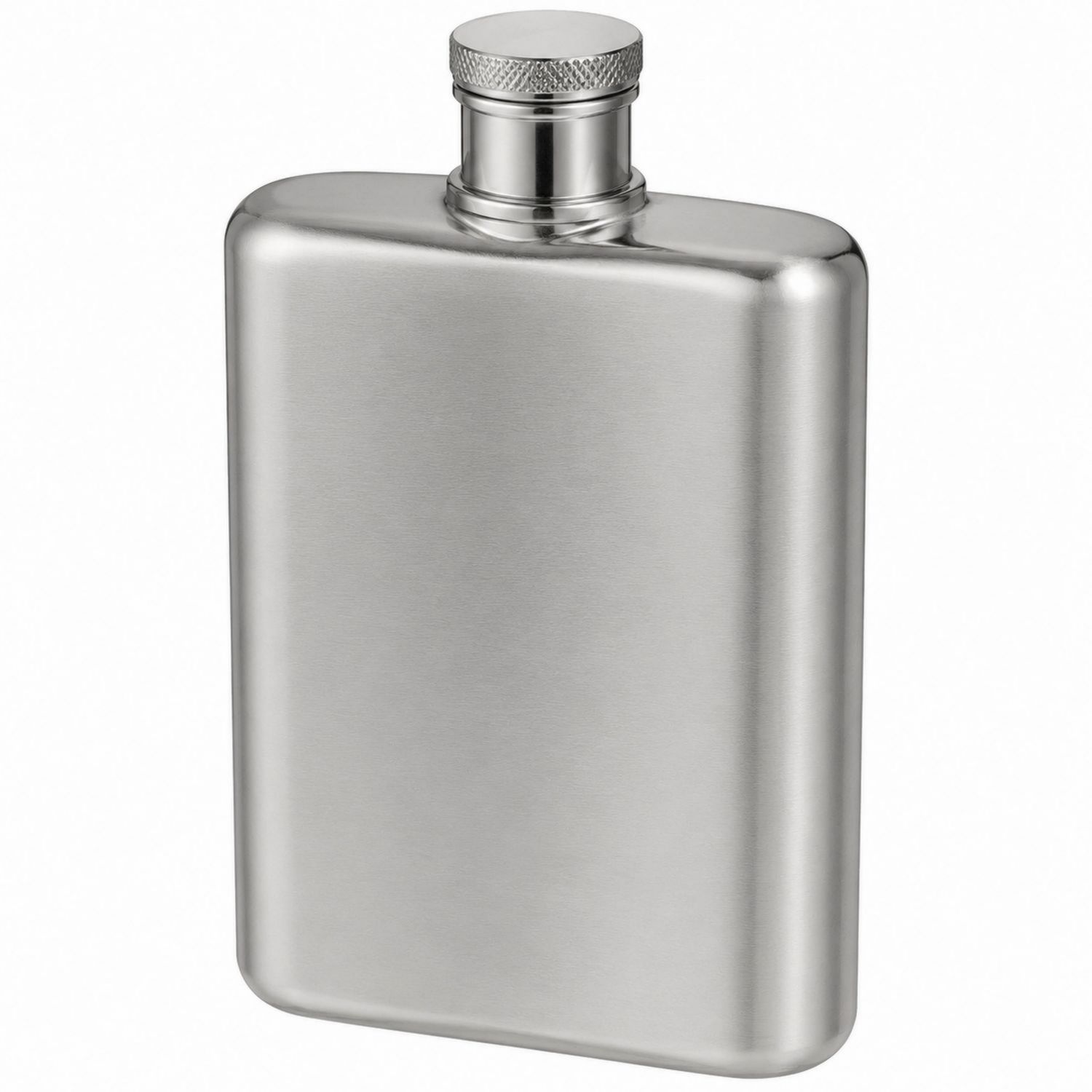 Fiaschetta Argento 177 ml con Chiusura a Vite-Ryenatural