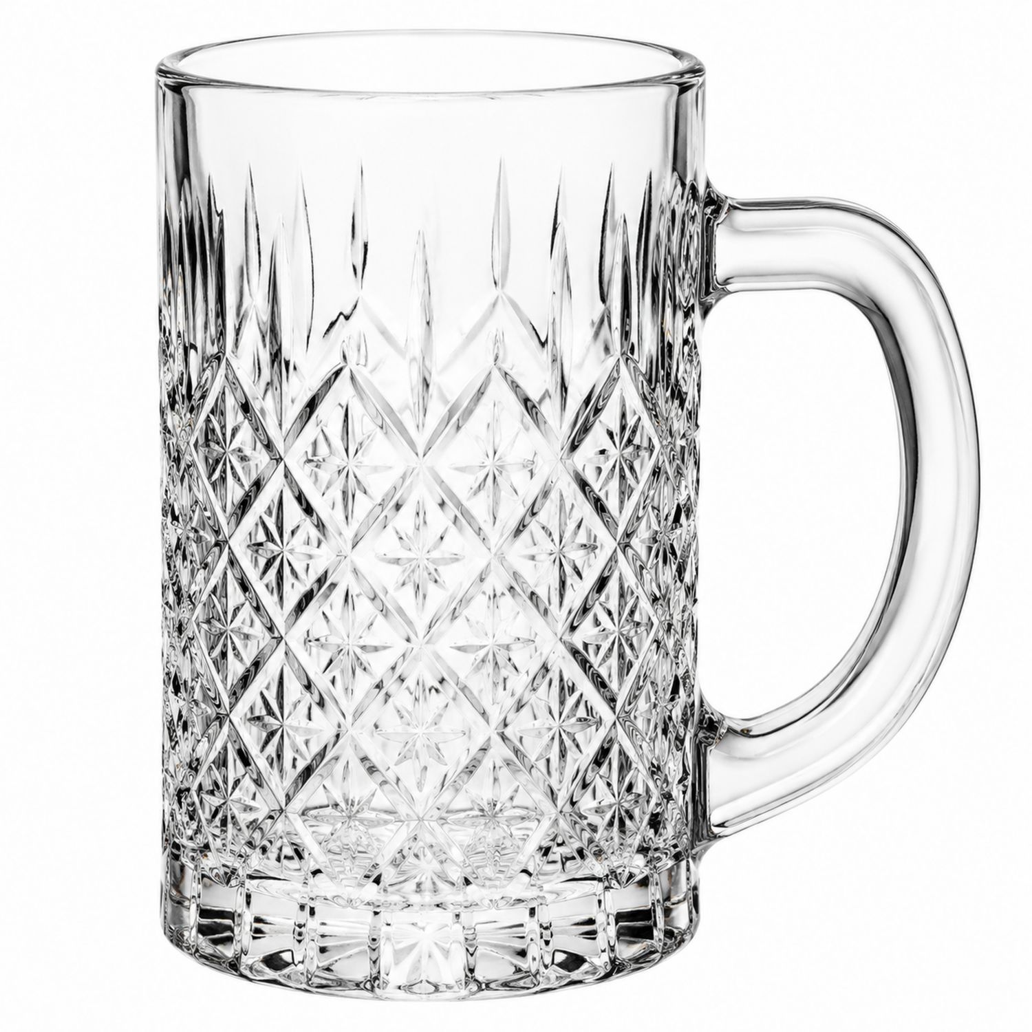 Boccale da Birra 500ml con Incisione Trasparente-Ryenatural
