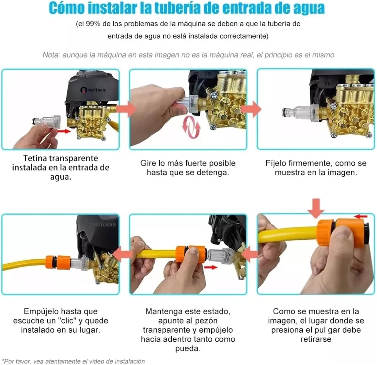 Hidrolavadora Eléctrica, 3100 PSI, Motor 7640, Versátil para Automóviles y Patios, Uso Residencial y Comercial