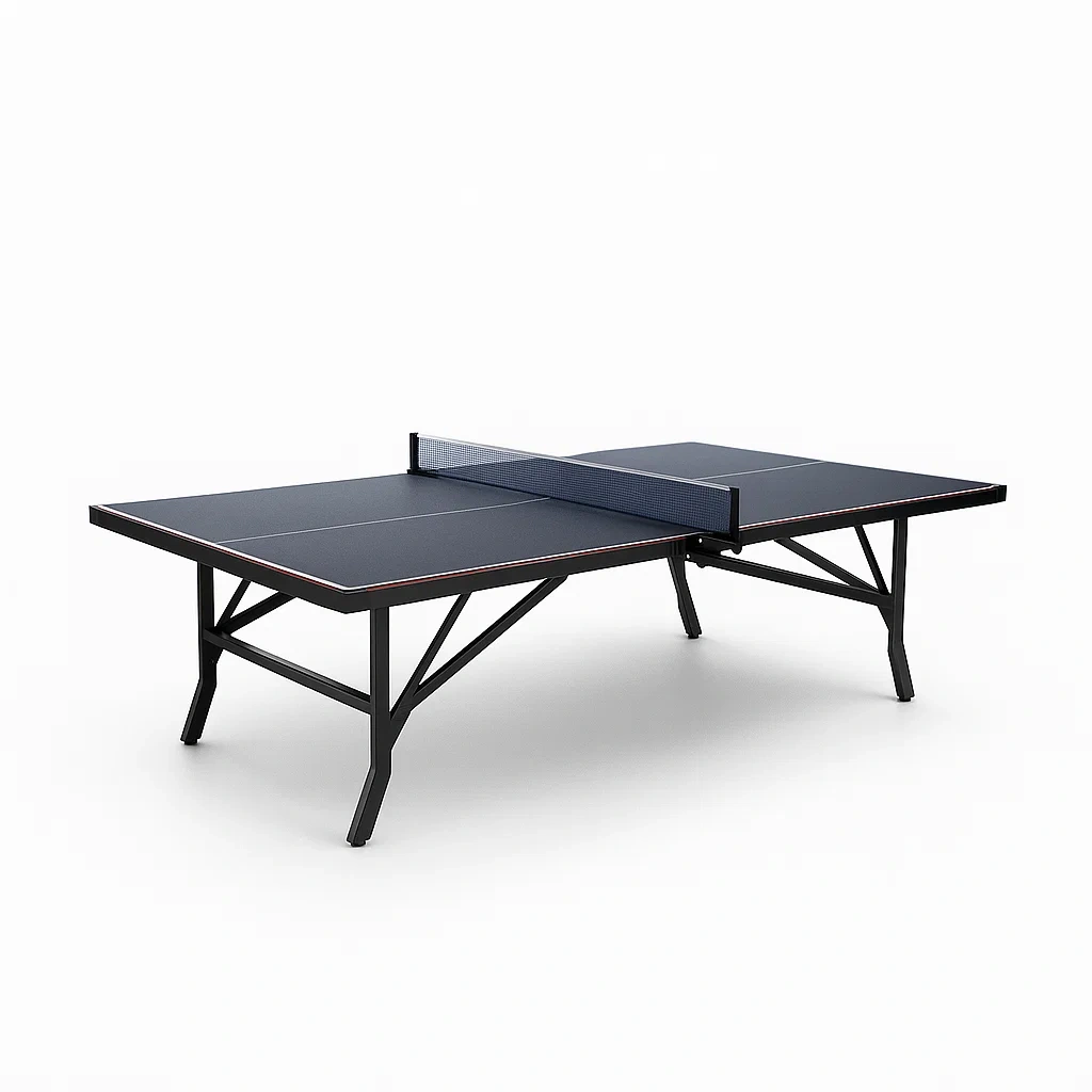 Tischtennisplatte Klapptisch MDF Metall Schwarz-furnialexo
