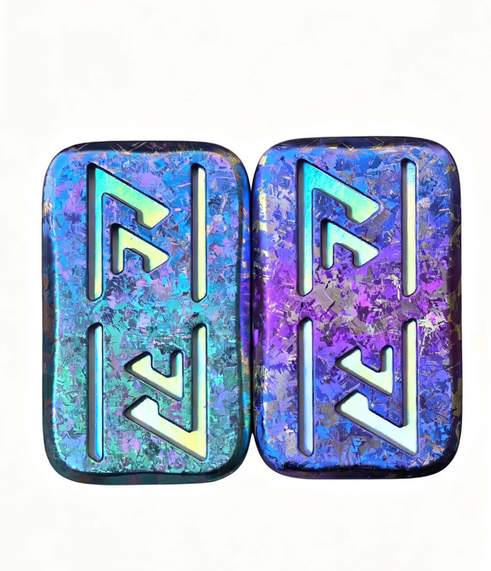 Creation Mountain Standard – Ice Crystal Titanium – Blue Green Two-Tone – Hollow