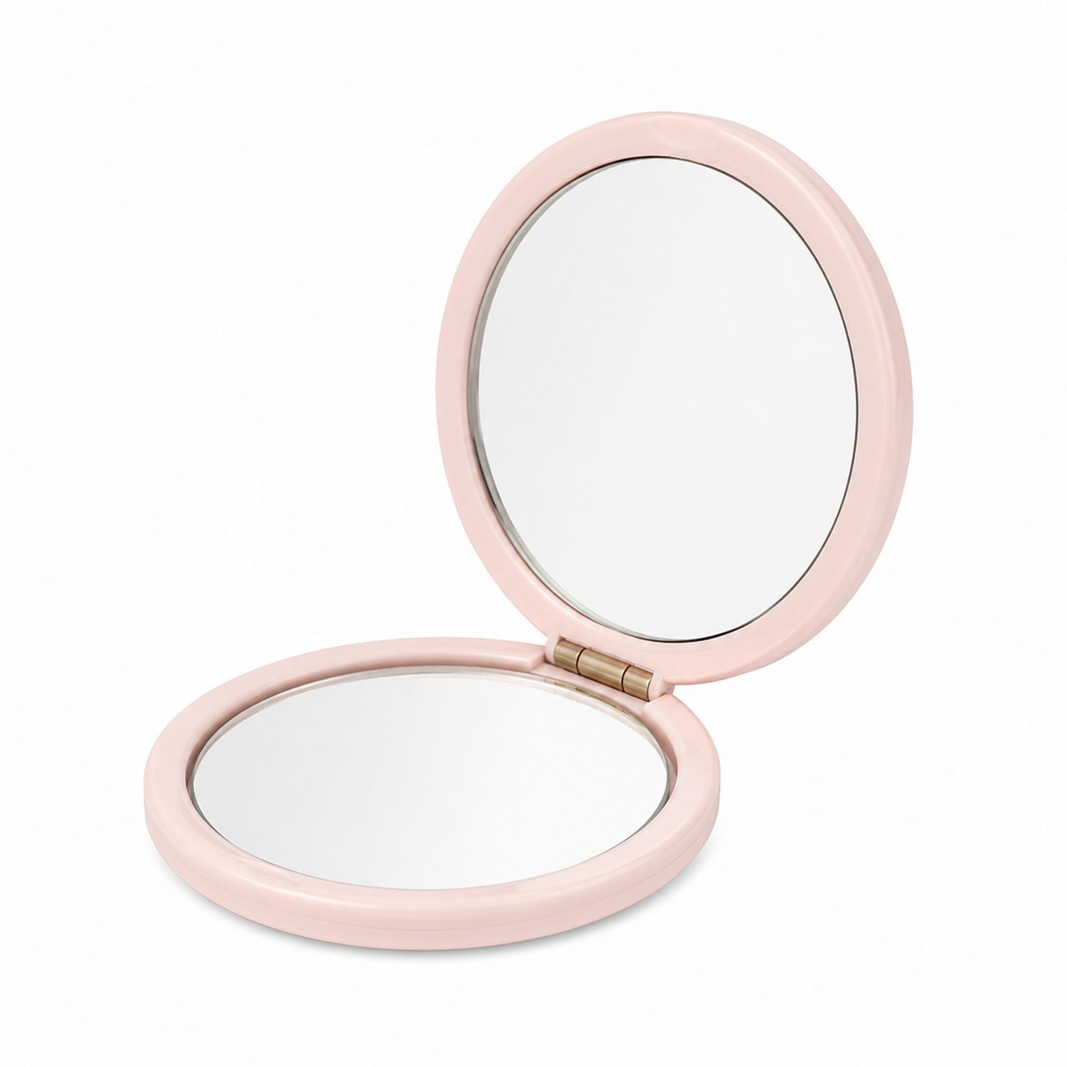 Specchio Compatto Portatile Rosa da Trucco