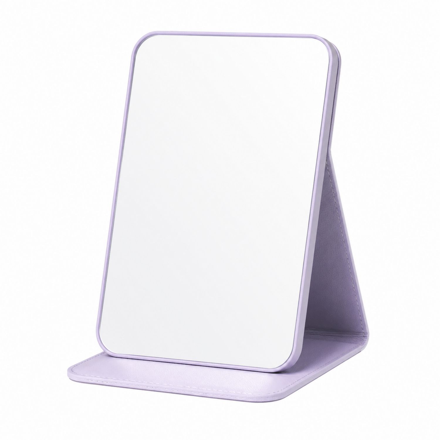Specchio da Trucco Portatile Pieghevole Viola